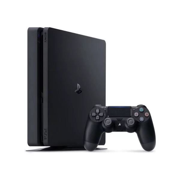 Игровая консоль Sony PlayStation 4 Slim, 1 ТБ, черный - фото