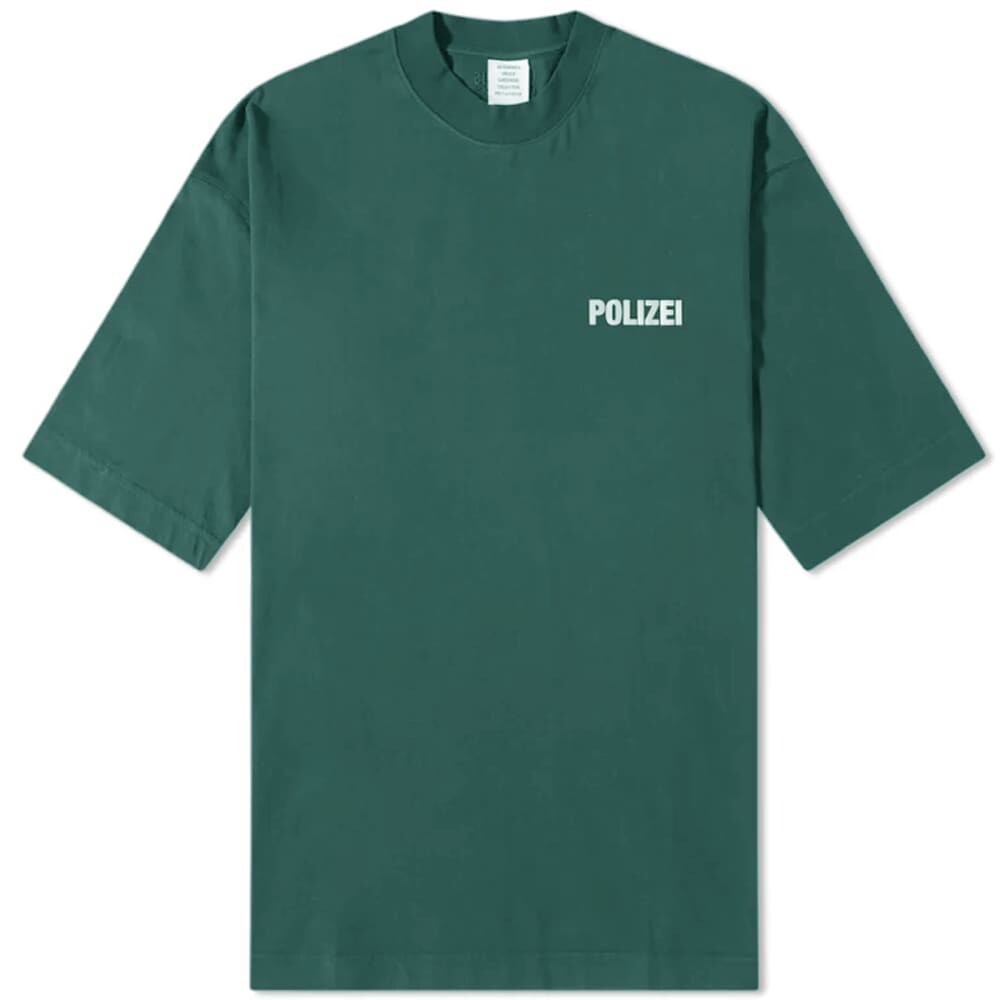 

Футболка VETEMENTS Polizei Tee