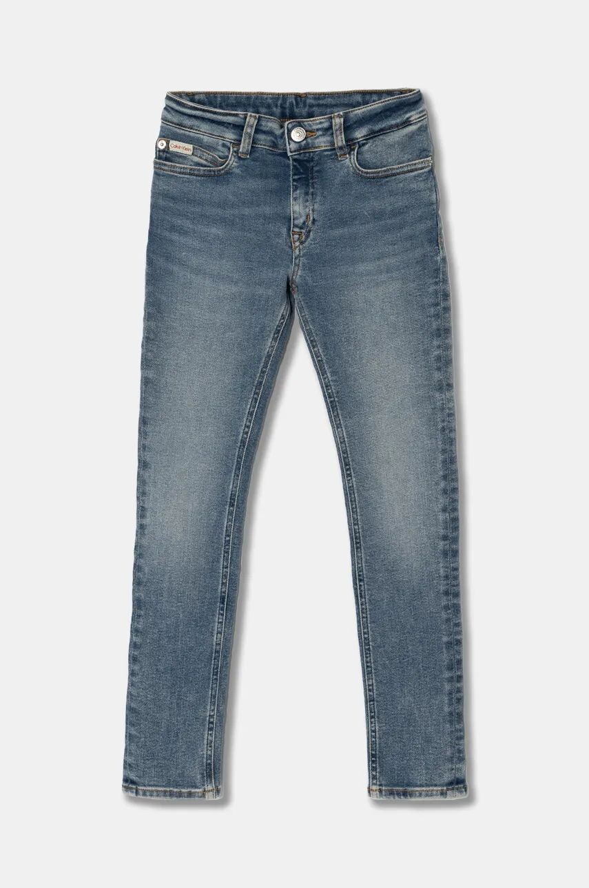 

Детские джинсы Calvin Klein Jeans MR SKINNY MID, синий