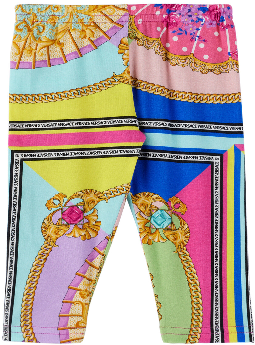 

Леггинсы Baby Multicolor Barocco Goddess Versace