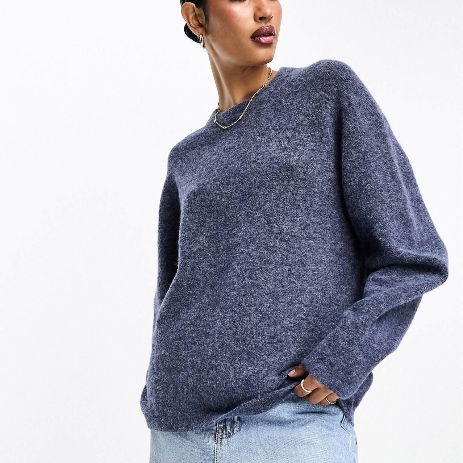 

Джемпер & Other Stories Alpaca Wool Relaxed, синий