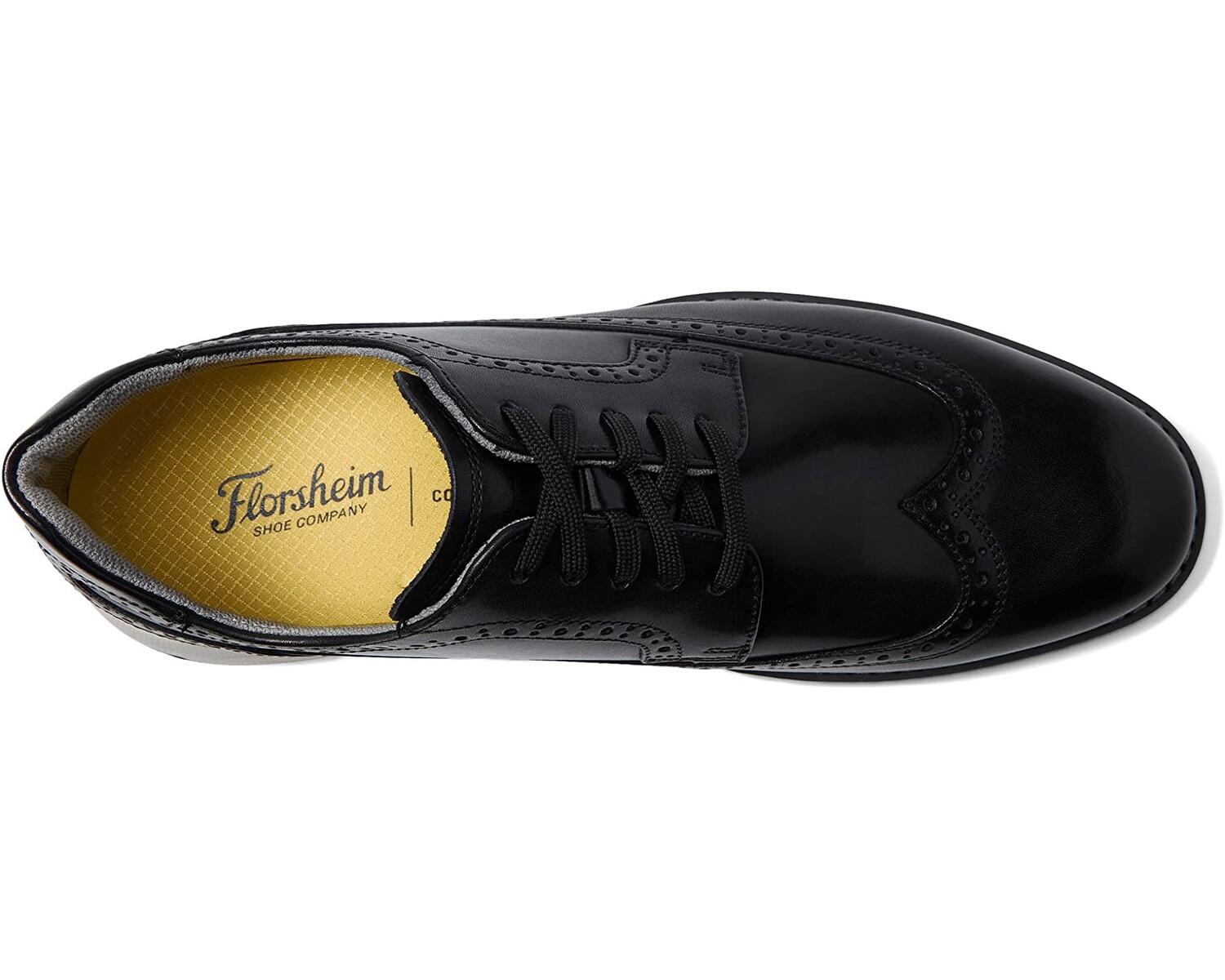 

Оксфорды Frenzi Wing Tip Oxford Florsheim, черный