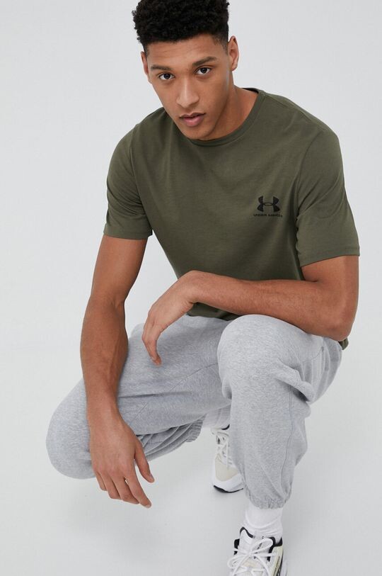 

Футболки Under Armour, зеленый, Серый, Футболки Under Armour, зеленый