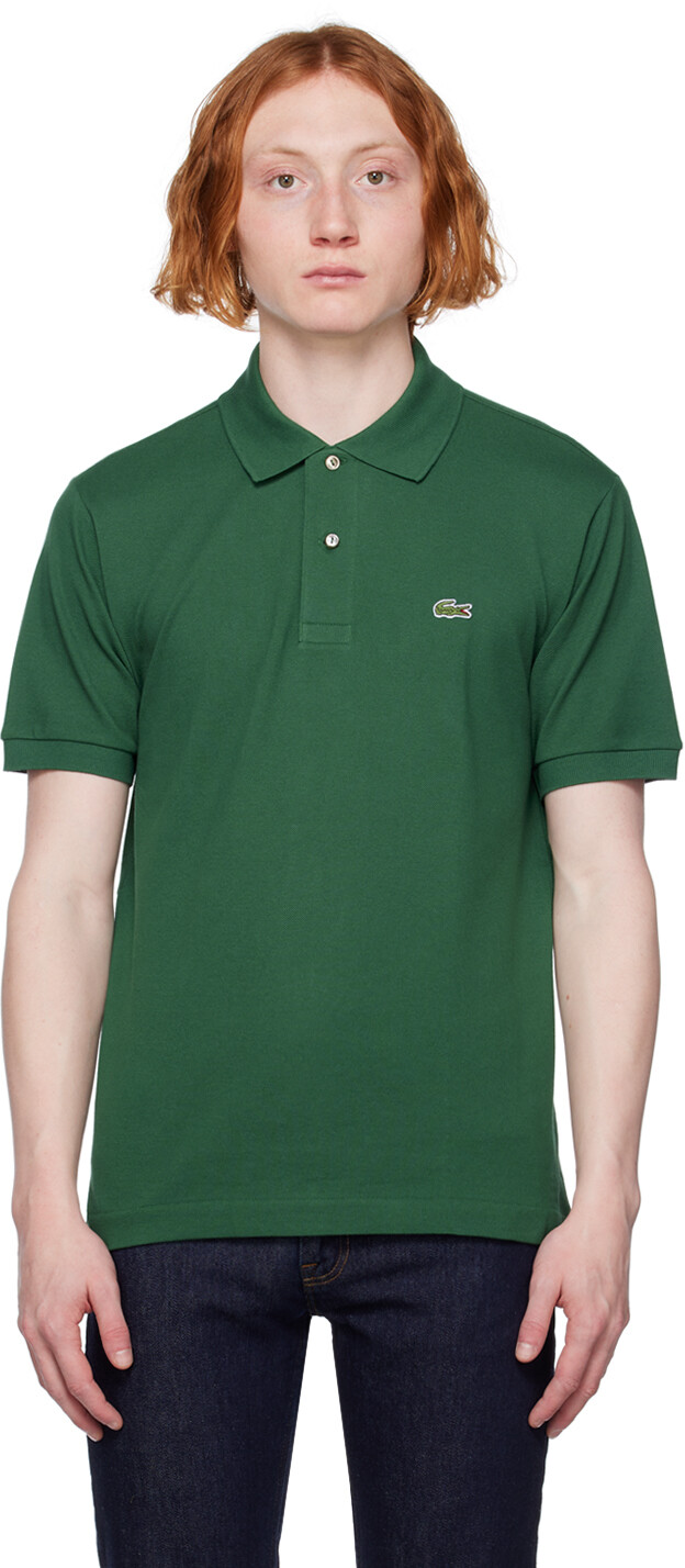 

Поло Original L.12.12 зеленого цвета Lacoste