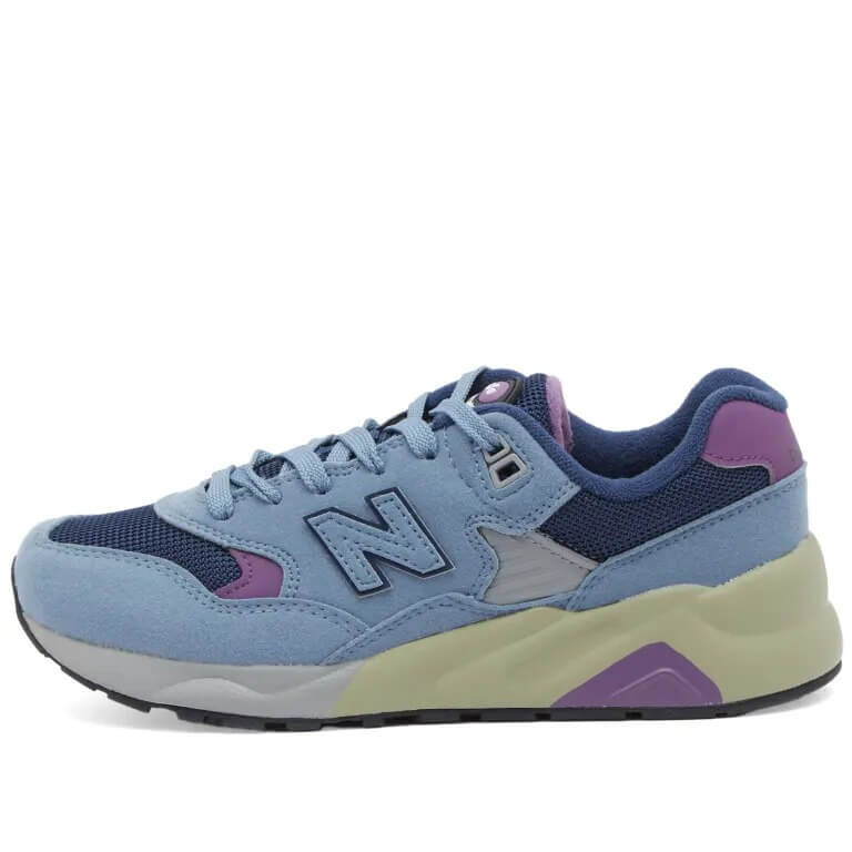 

Кроссовки женские New Balance GC580VB, серо-голубой/фиолетовый
