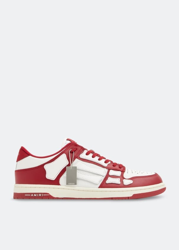 

Кроссовки AMIRI Skel low-top sneakers, красный