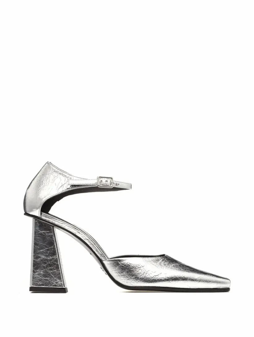

Туфли с эффектом металлик Proenza Schouler, серебристый
