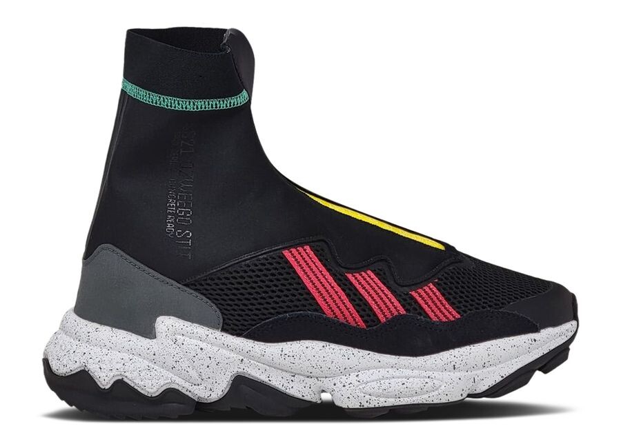 

Кроссовки adidas Ozweego TR STLT, цвет Black Red Yellow