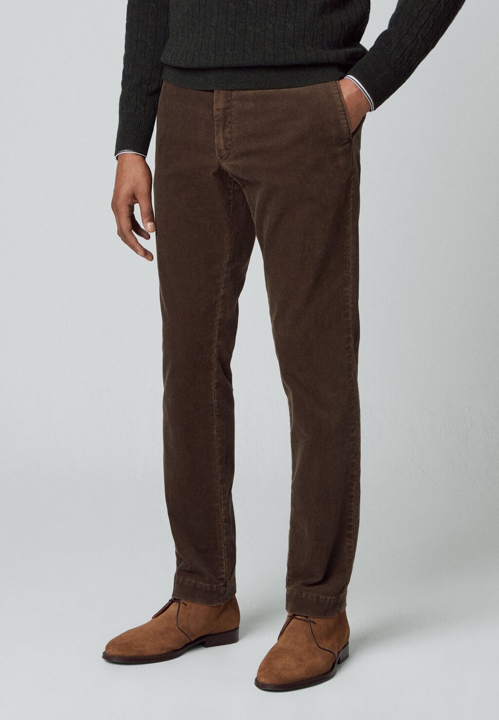 

Брюки PIGMENT Hackett London, цвет chocolate brown
