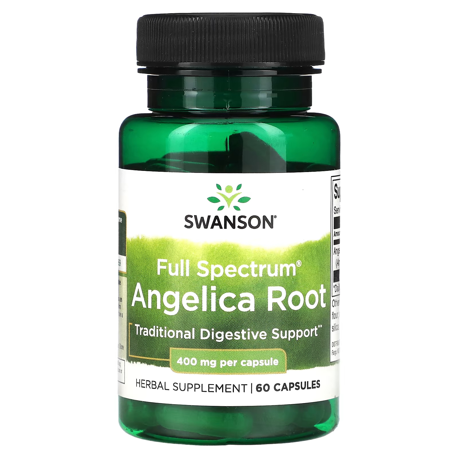Корень дудника Swanson Full Spectrum Angelica Root 400 мг wild angelica angelica slices dang gui angelica root radix angelicae sinensis dang gui powder
