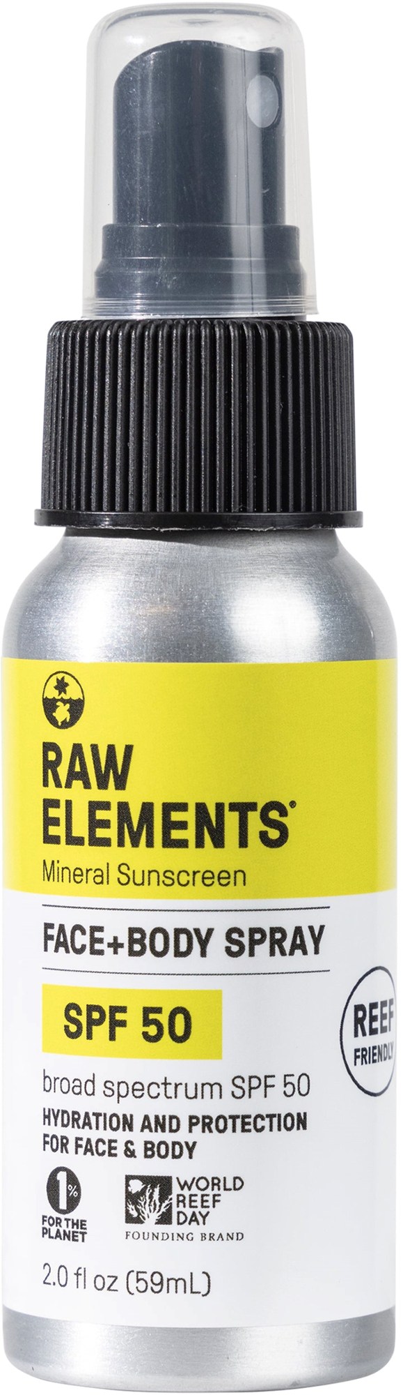 Минеральный солнцезащитный спрей SPF 50 Raw Elements цена и фото