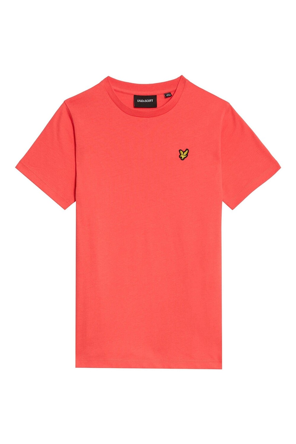 

Футболка с круглым вырезом для мальчиков Essentials Lyle & Scott, розовый