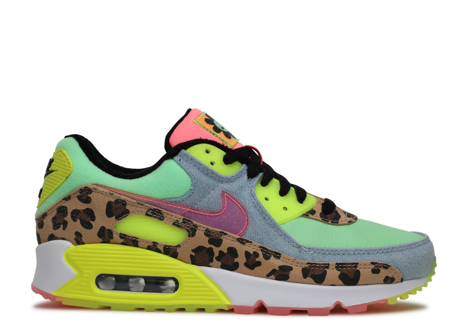 

Кроссовки Nike Wmns Air Max 90 Lx 'Illusion Green', зеленый