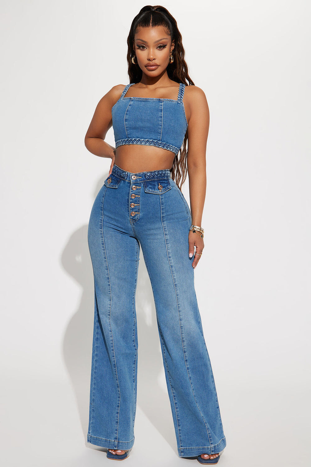 

Джинсы Fashion Nova FN24537W25, синий