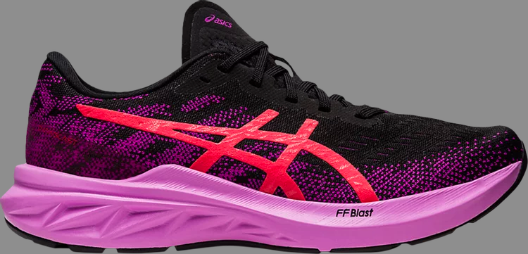 Кроссовки wmns dynablast 3 'black purple red alert' Asics, черный