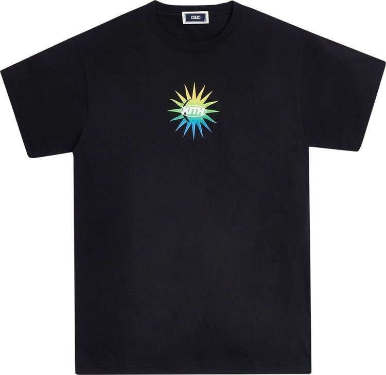 

Футболка Kith Uprising Sun Tee 'Black', черный