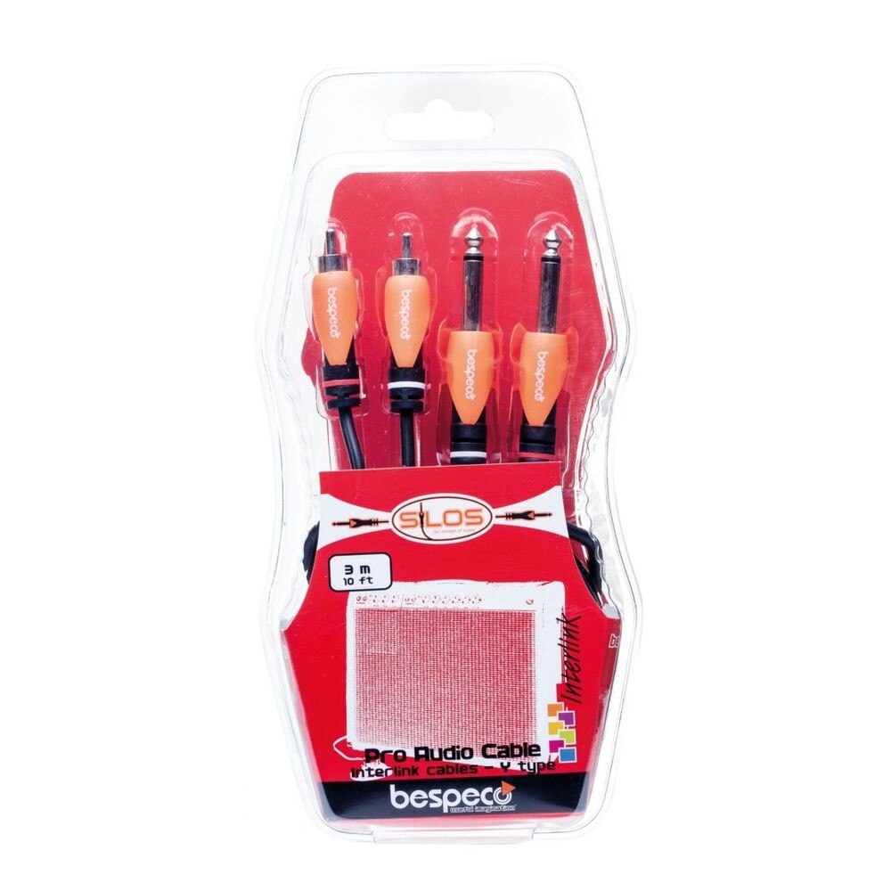 

Кабель Bespeco SLY2JR180 межблочный стереофонический