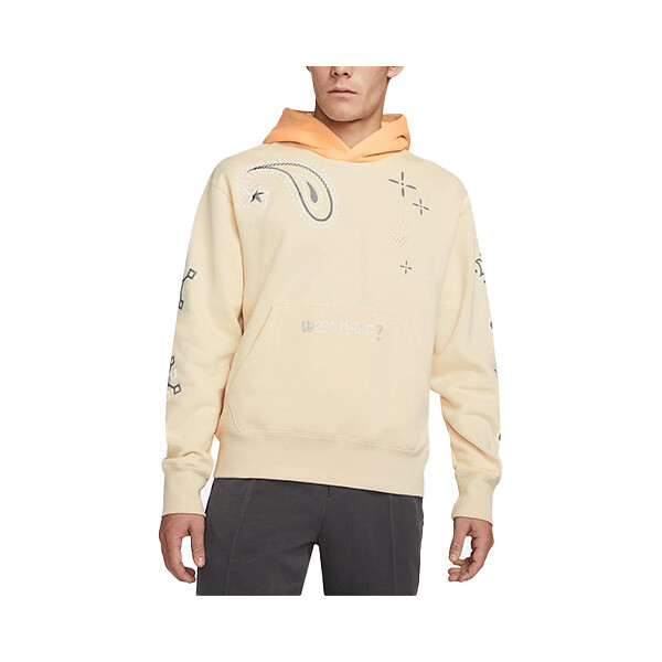 

Толстовка Jordan Casual Sports Printing Logo Light Yellow, Желтый