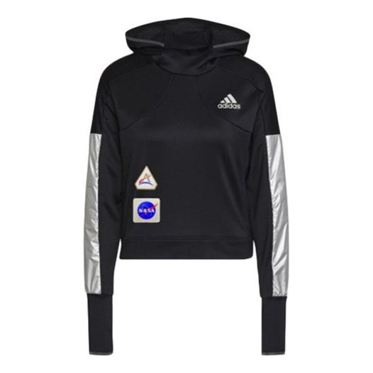 Толстовка Adidas Space Running Sports Black, Черный цена и фото