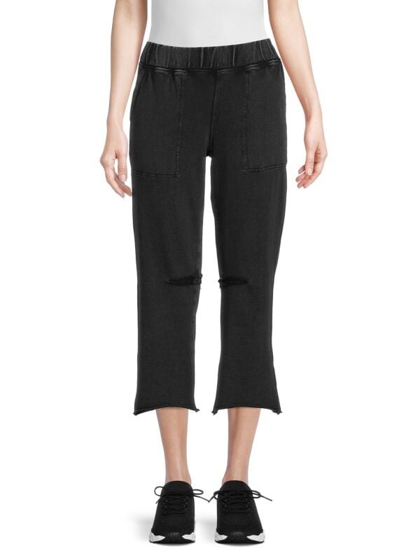 

Укороченные брюки body language Free People Movement Black