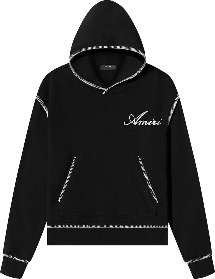 

Худи Amiri Stitch Logo Hoodie 'Black', черный