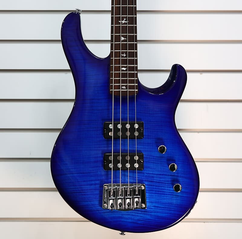 

PRS SE Kingfisher Bass 2021 Faded Blue Wrap Around Burst