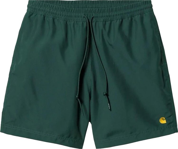 

Плавки Carhartt WIP Chase Swim Trunks Botanic/Gold, зеленый