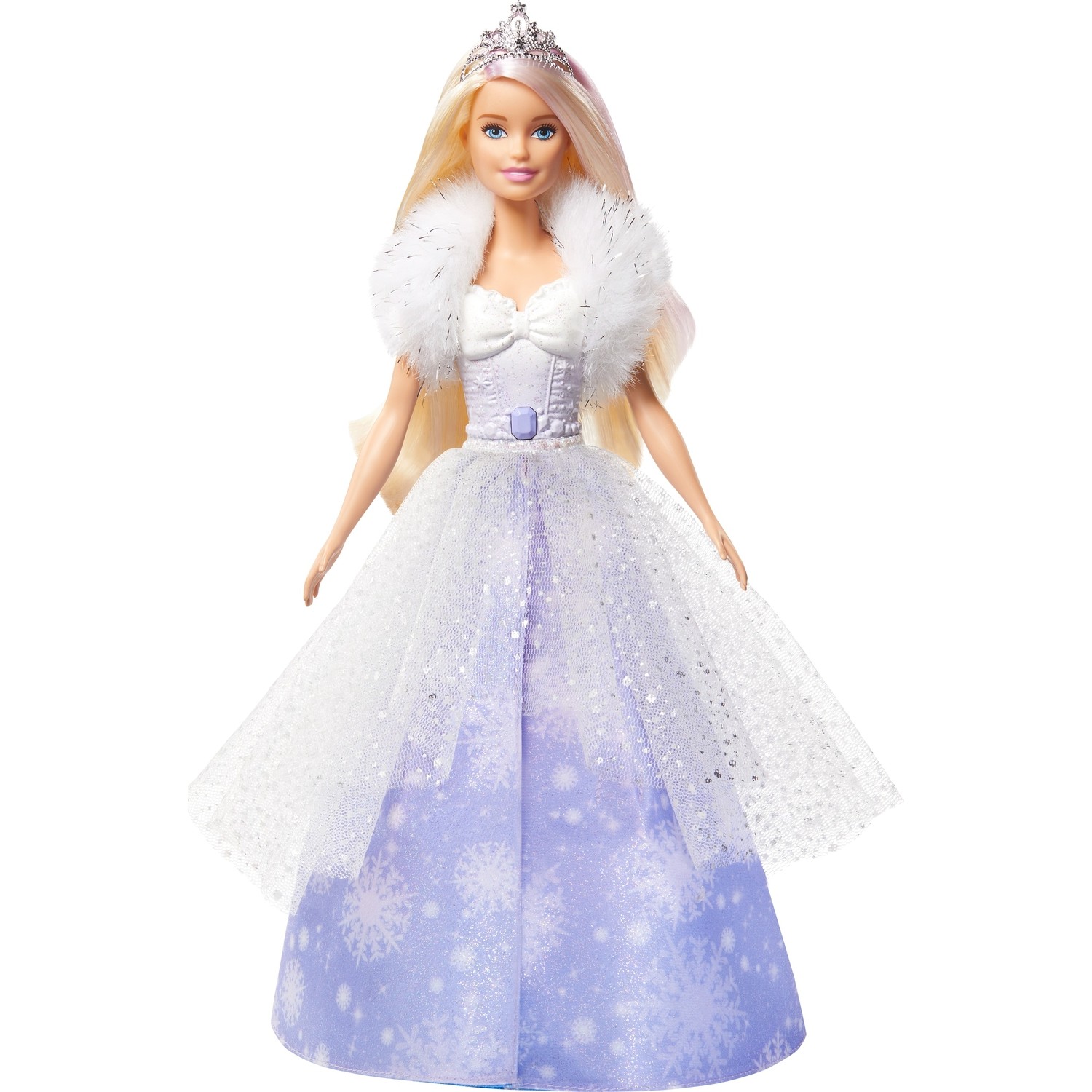кукла barbie снежная принцесса gkh26 Кукла Barbie Dreamtopia Snow Princess, желтые волосы Gkh26