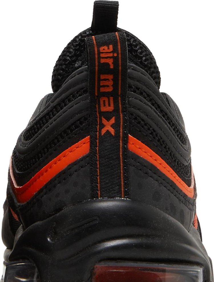 Nike Air Max 97 GS Black Safety Orange CDEK.Shopping