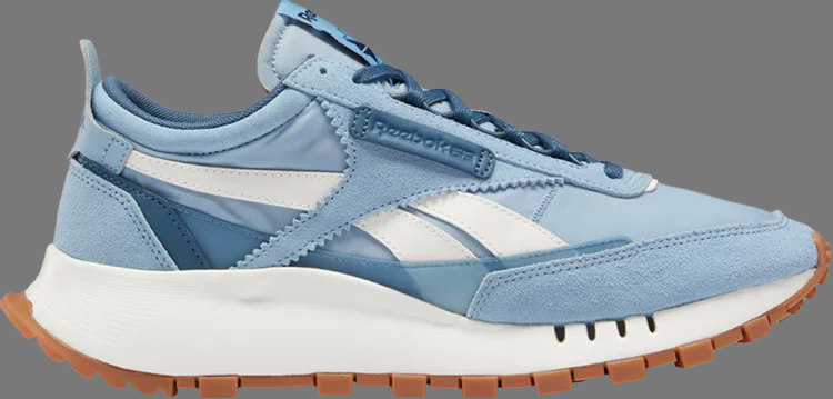 Кроссовки classic leather legacy 'brave blue' Reebok, синий - фото