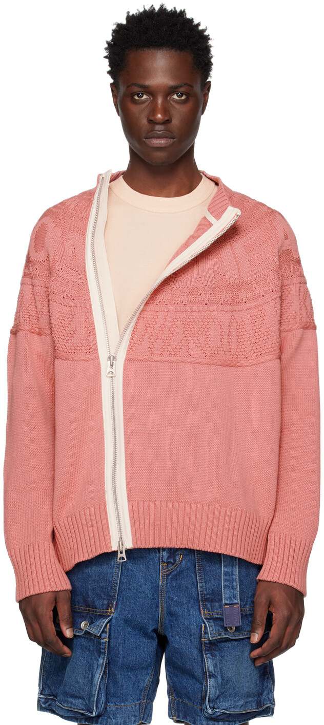 

Розовый свитер Eric Haze Edition sacai