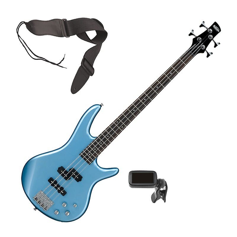 

Ibanez GSR200 4-струнная бас-гитара - Soda Blue BONUS PAK