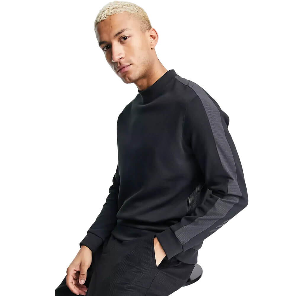 

Спортивный джемпер Adidas Golf Adicross Mock Neck, черный