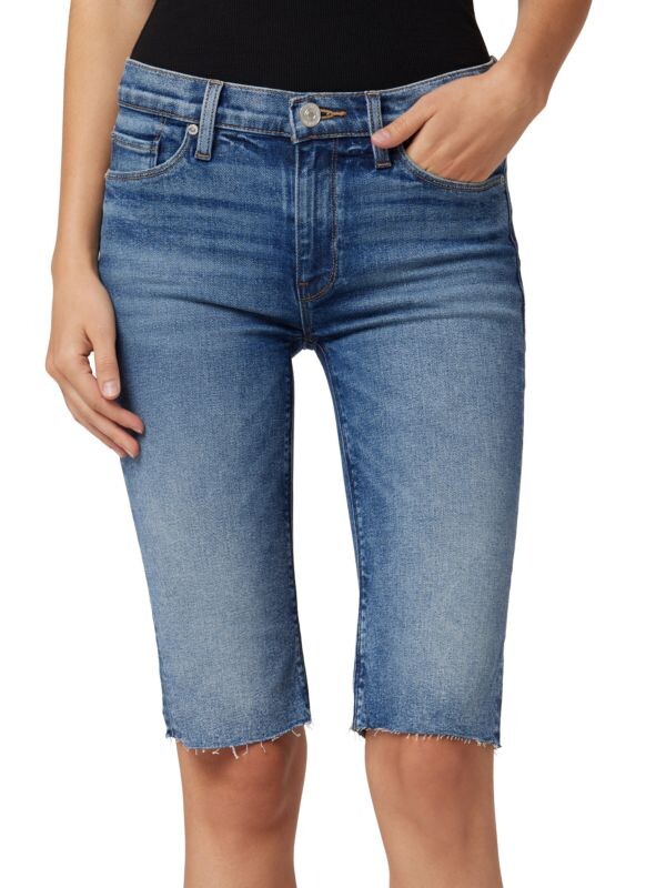 

Джинсовые Шорты Hudson Jeans Amelia со средней посадкой, wine light
