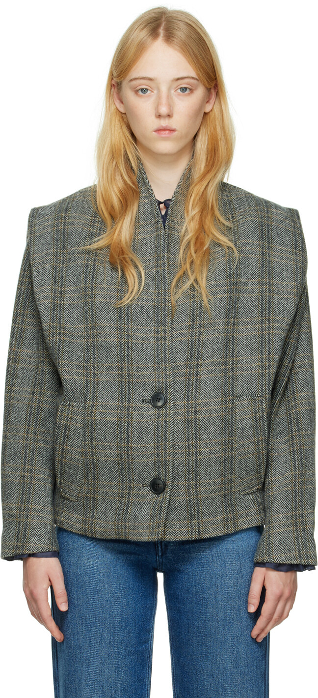 

Серая куртка-дрого Isabel Marant Etoile