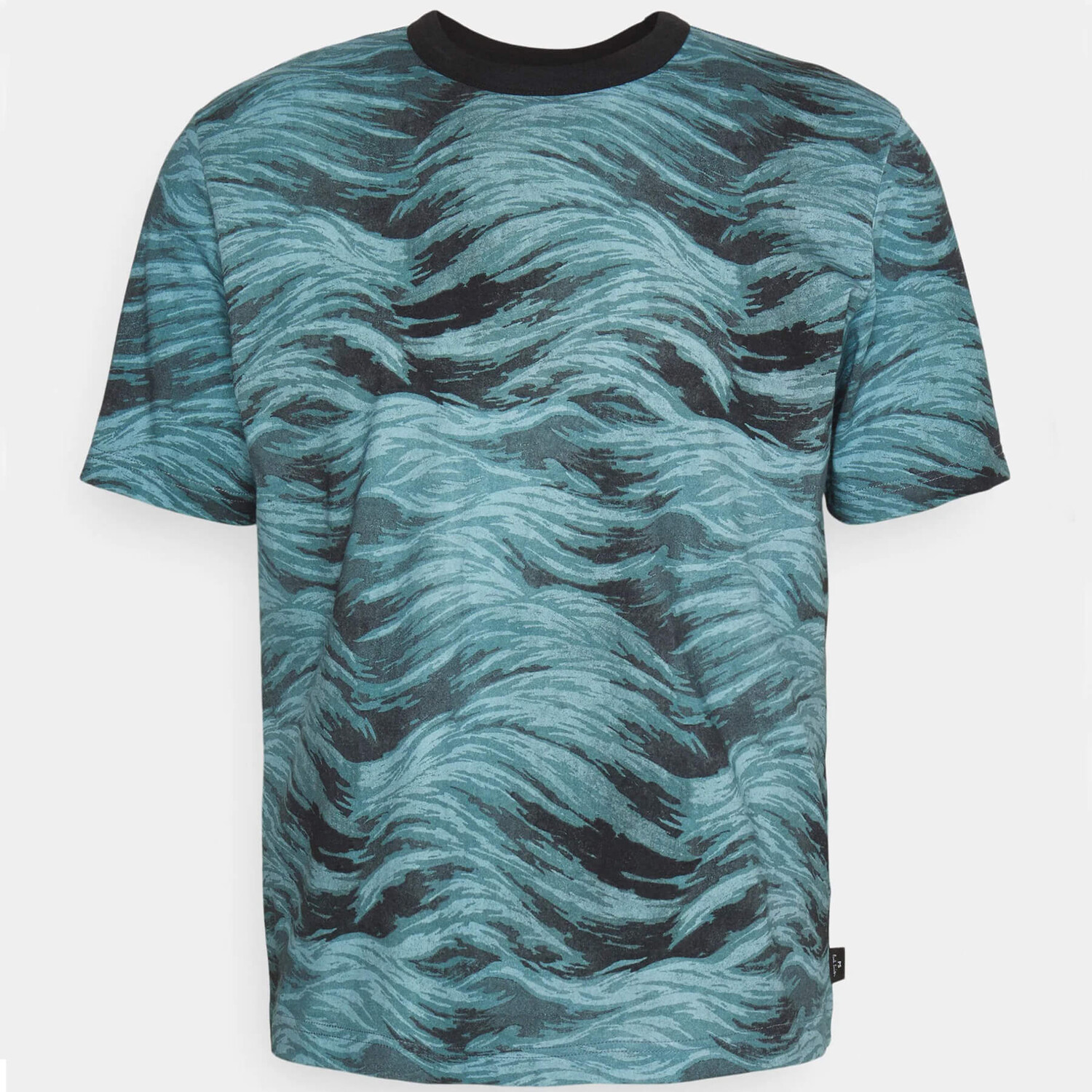 

Футболка PS Paul Smith Storm, черный/голубой