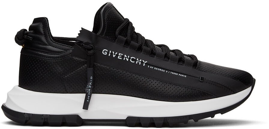 

Черные низкие кроссовки на молнии Spectre Givenchy