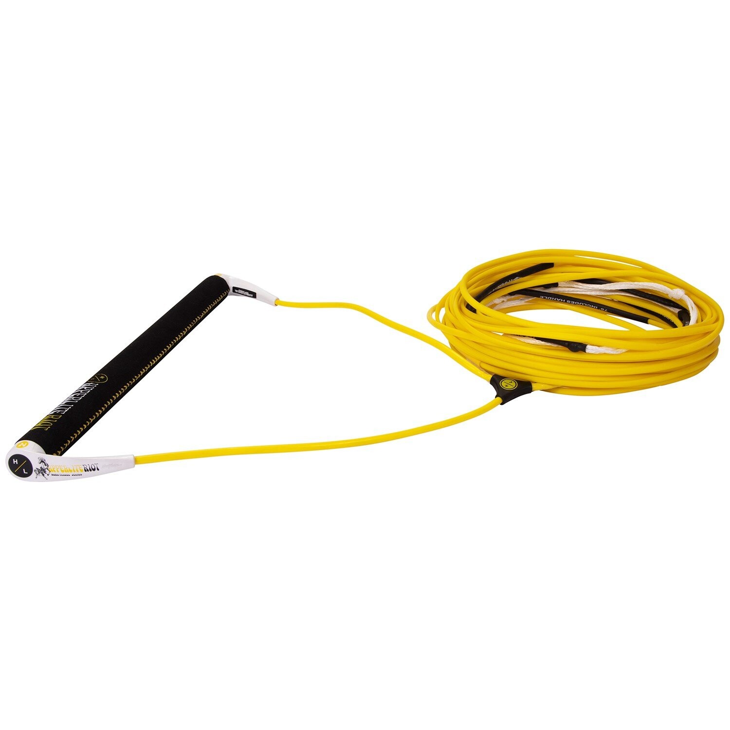 

Комплект фал рукоятка Hyperlite Riot Pro +, желтый