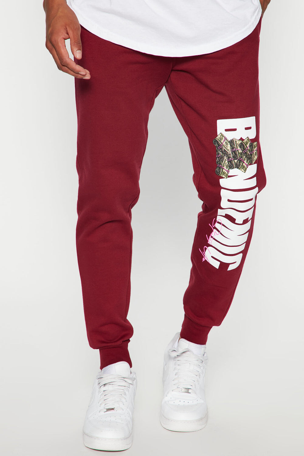 

Джоггеры Fashion Nova 22024949, бордовый
