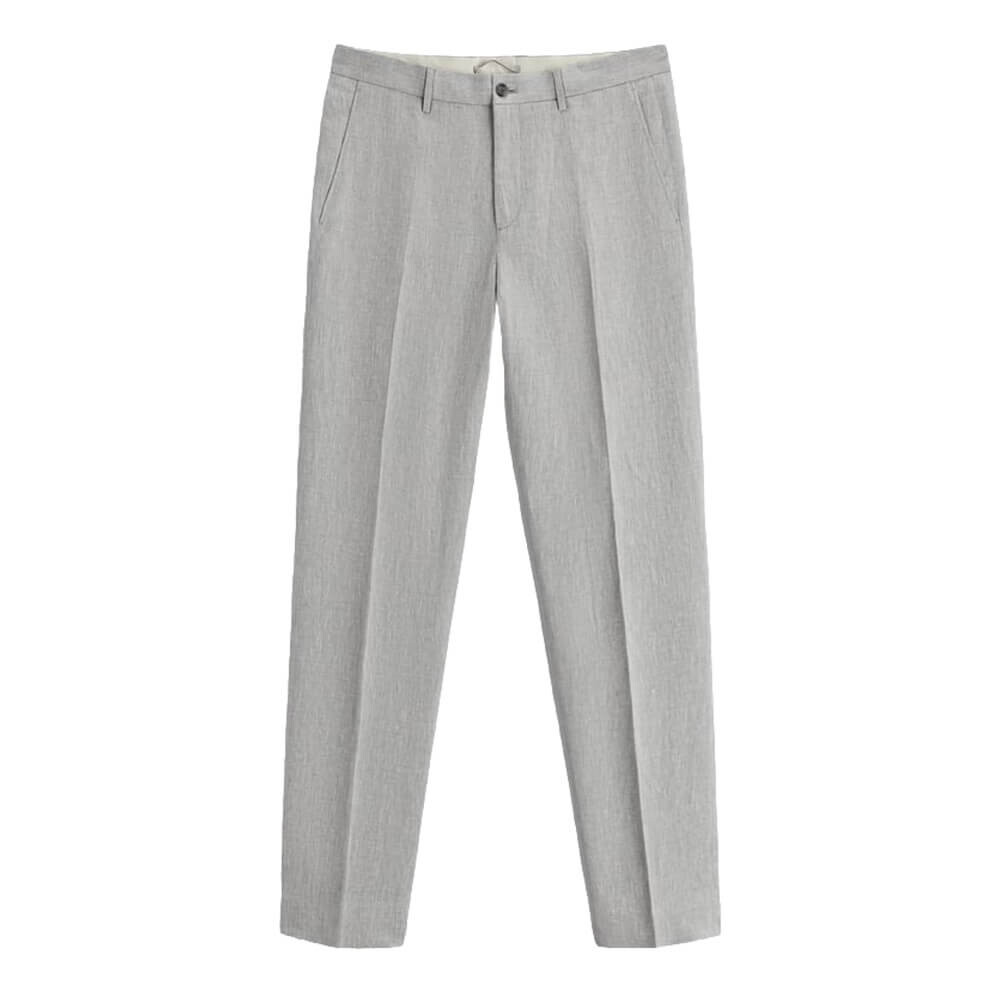 

Брюки Zara Linen Suit, серый