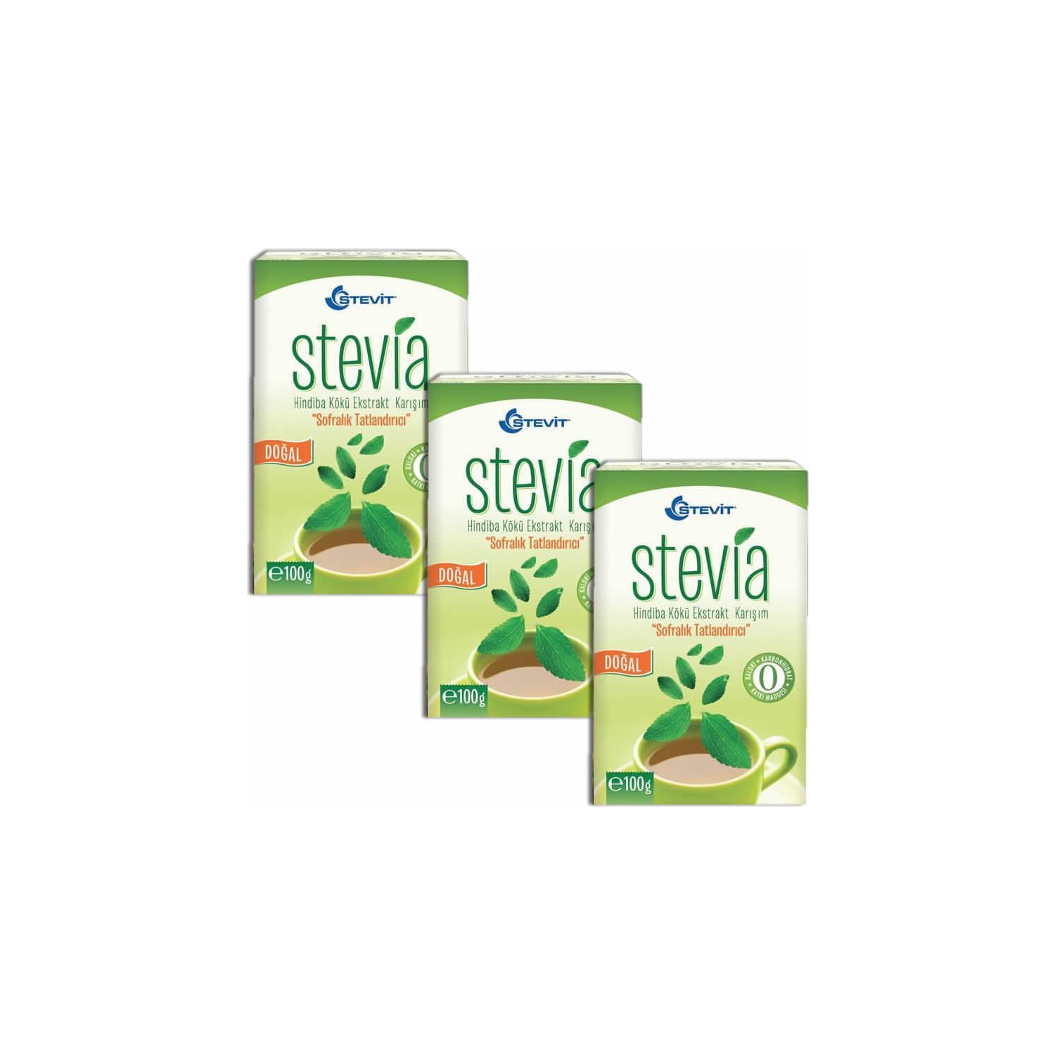 цена Экстракт корня стевии и цикория Balen Stevit, 3 упаковки по 100 г