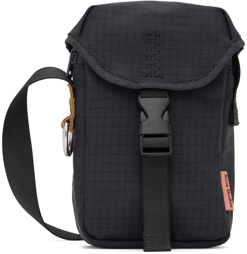 

Черная сумка для телефона Acne Studios