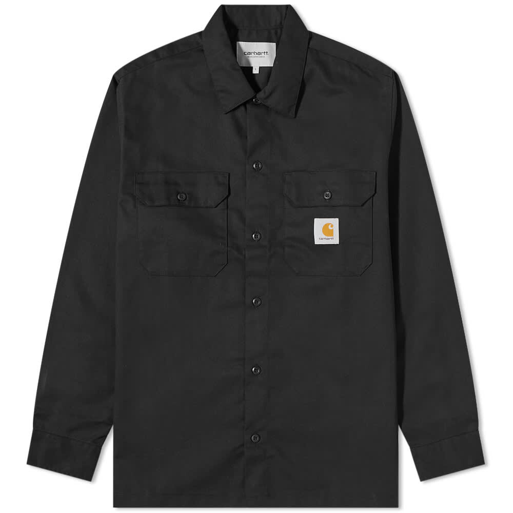 

Мастерская верхняя рубашка Carhartt WIP, Черный