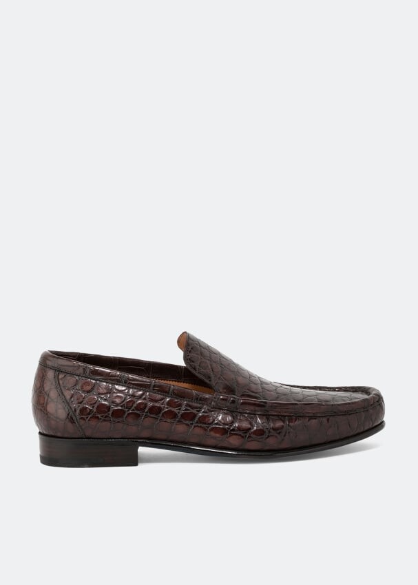 

Лоферы FAGGIOLI ATELIER Arona loafers, коричневый