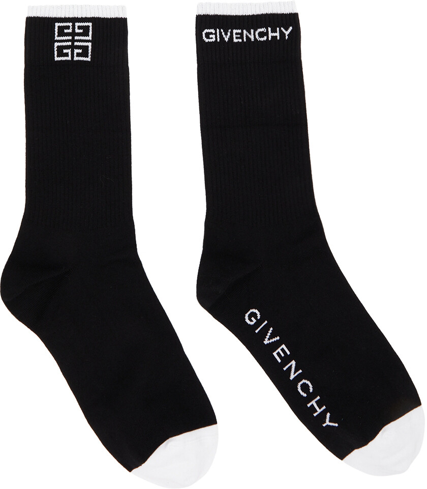 

Черно-белые носки 4G Givenchy