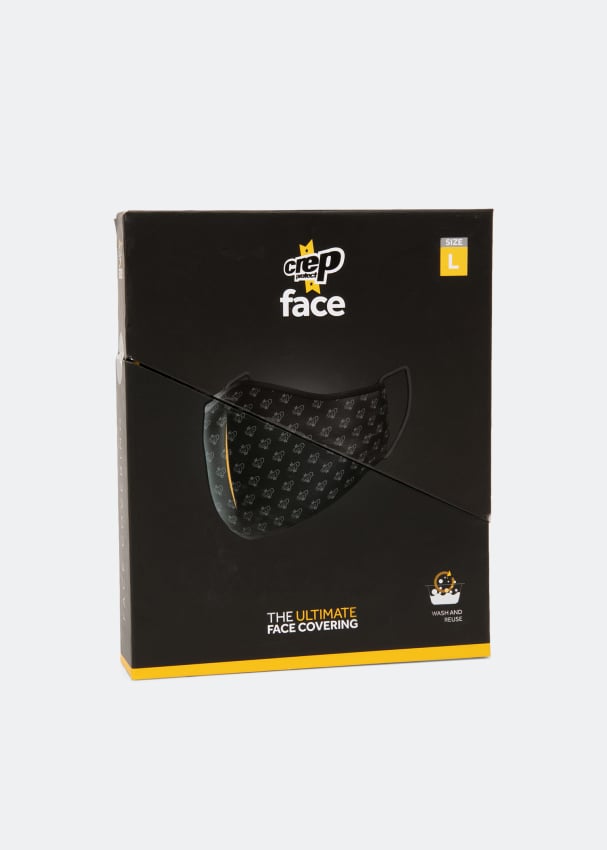 Шарф CREP PROTECT Face Covering, черный маска унисекс моющаяся многоразовая для лица для взрослых и детей