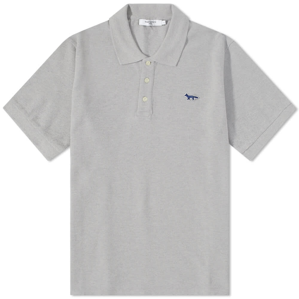 

Футболка Maison Kitsune Navy Fox Patch Classic Polo, Серый