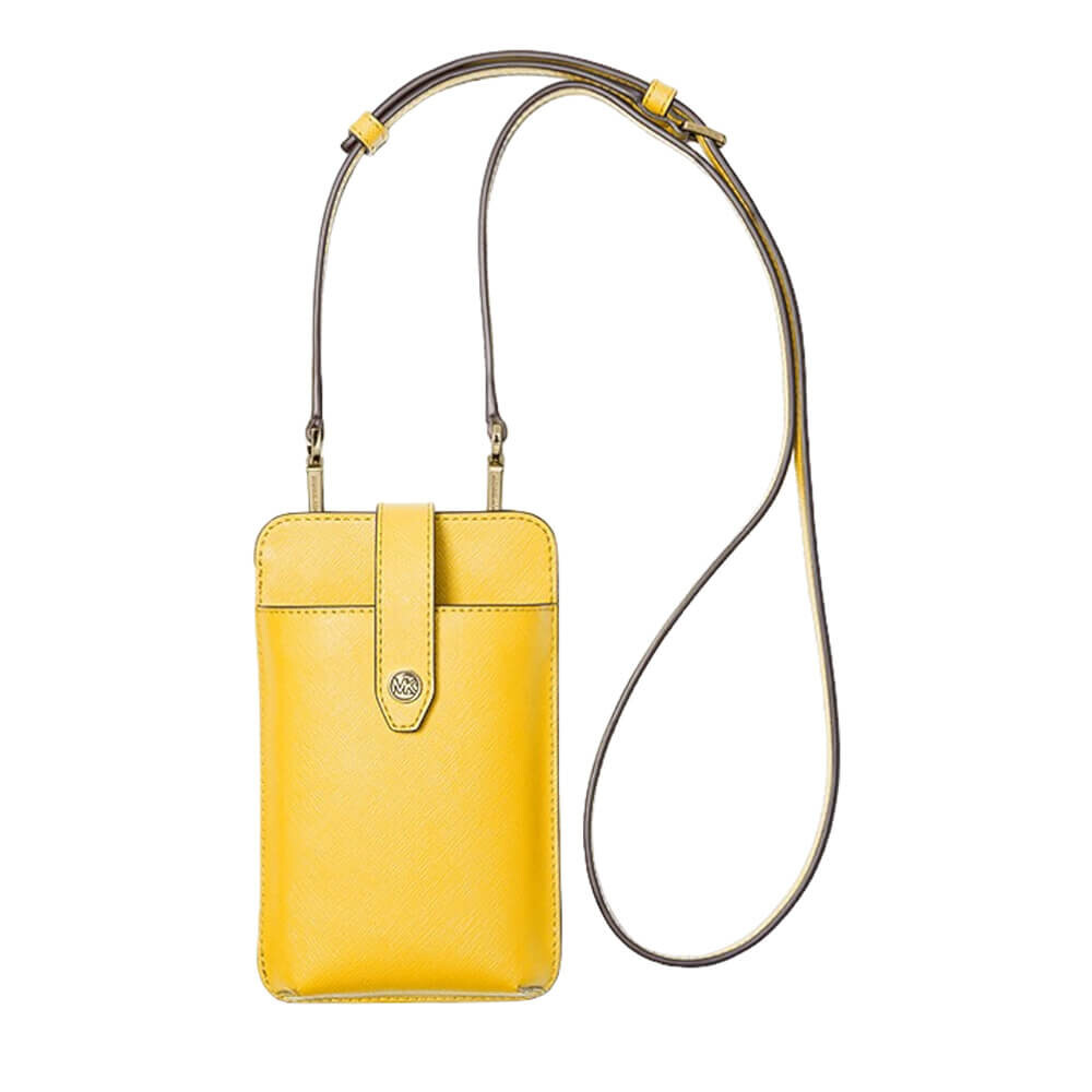 

Сумка Michael Michael Kors For Smartphone In Saffiano Leather, желтый
