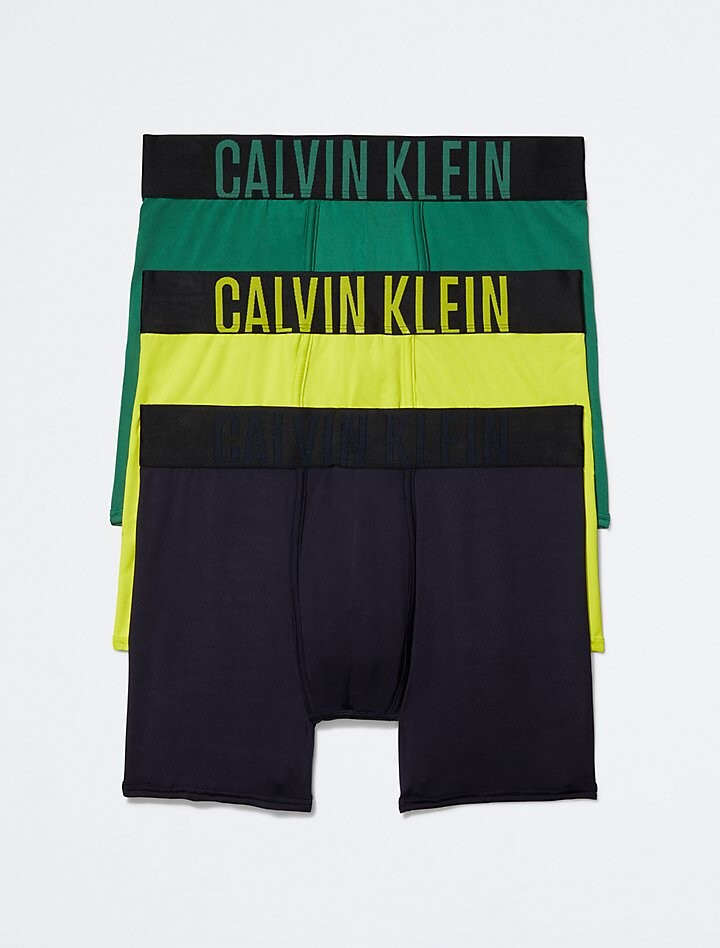 

Комплект из 3 трусов-боксеров Intense Power Micro Calvin Klein, лайм