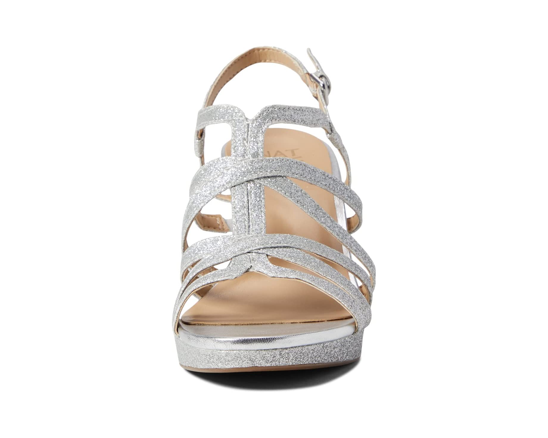 Туфли на каблуках Baylor Naturalizer, серебряный блеск цена и фото